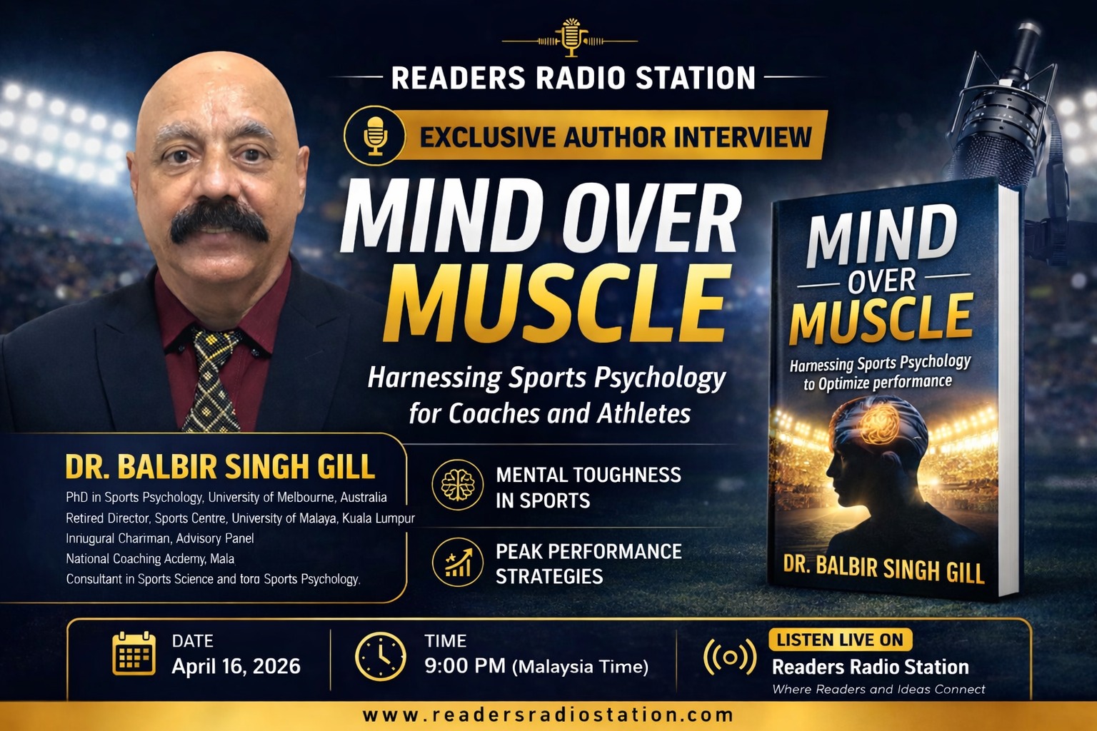 Mind Over Muscle by Dr. Balbir Singh Gill
